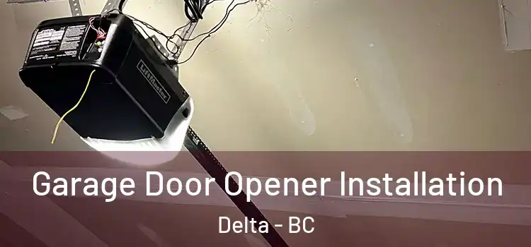  Garage Door Opener Installation Delta - BC