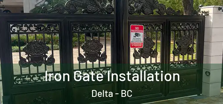 Iron Gate Installation Delta - BC